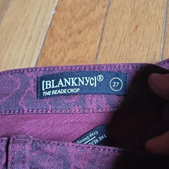 Blank NYC Purple Women's Jeans - Picture 3 of 5
